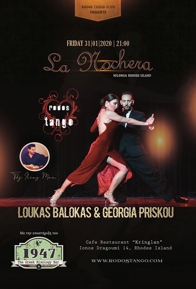 31.1.2020 Milonga La Nochera - ShowTime Loukas & Georgia