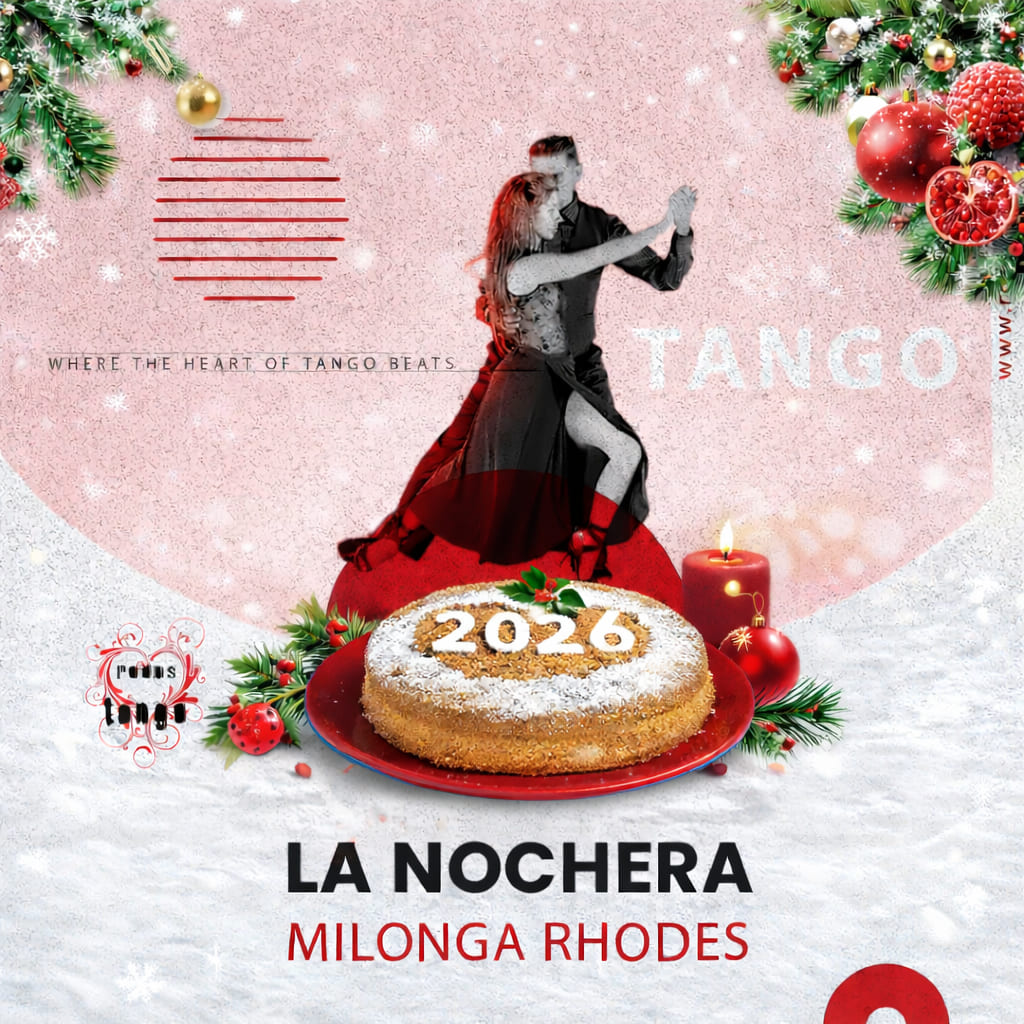 23.1.2026 Βραδιά Αργεντίνικου Τάνγκο  Milonga 'La Nochera' στην Ρόδο