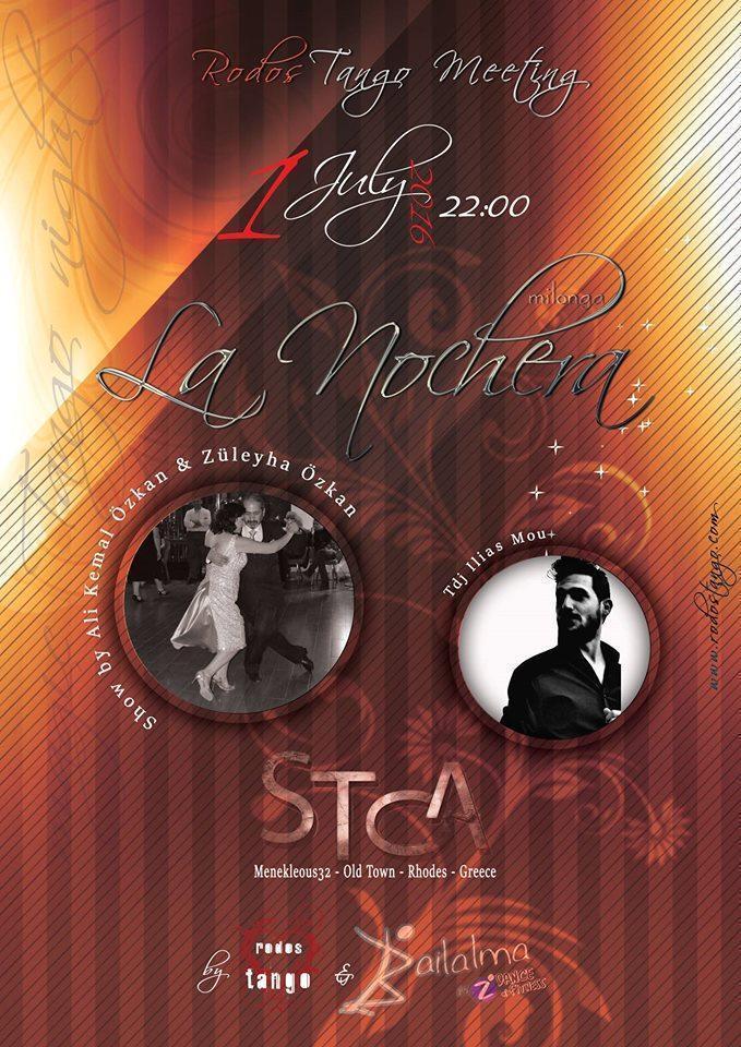 Rodos Tango Meeting - 1st Edition - 1-3 July 2016