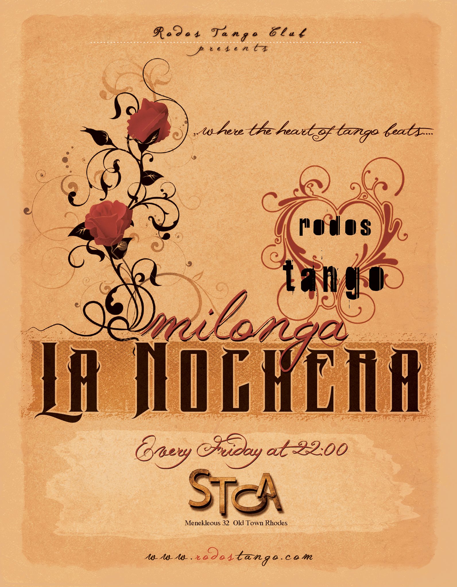 milonga La Nochera 6102017 Rhodes Tango