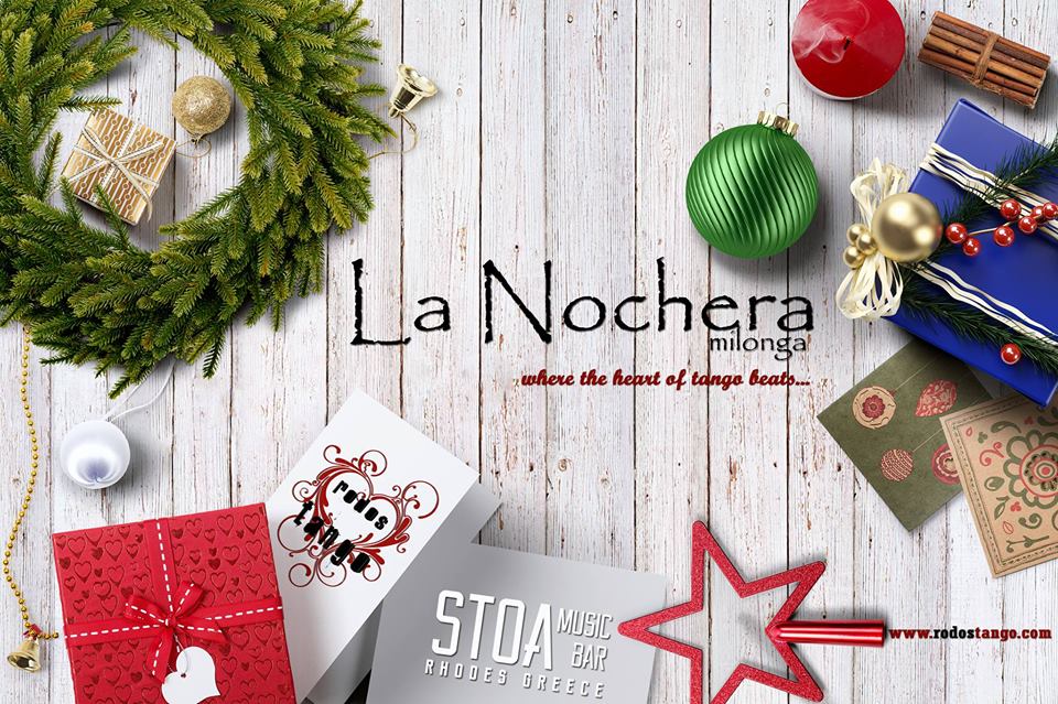 milonga La Nochera 22.12.2017 Rhodes Tango