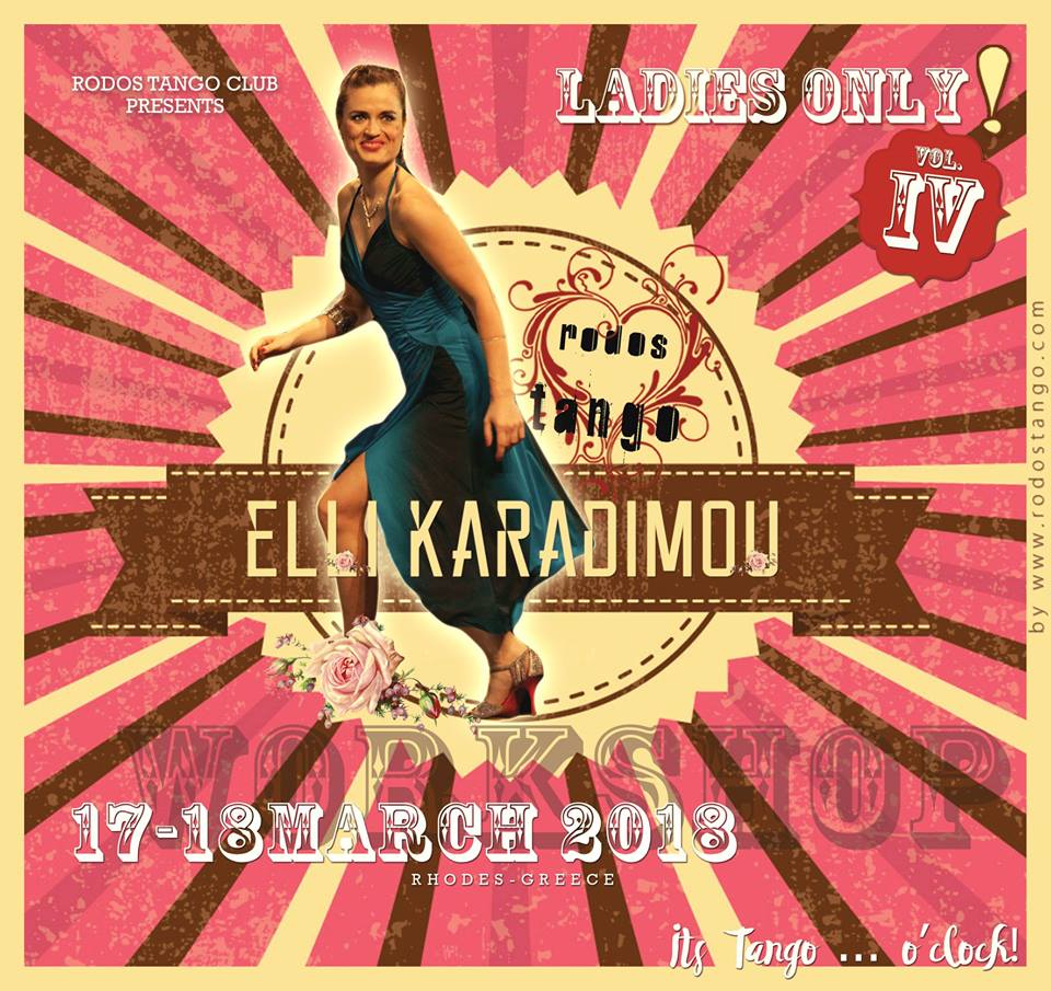 Ladies Only Vol 4 Workshop Elli Karadimou March 2018 by Rodostango.com
