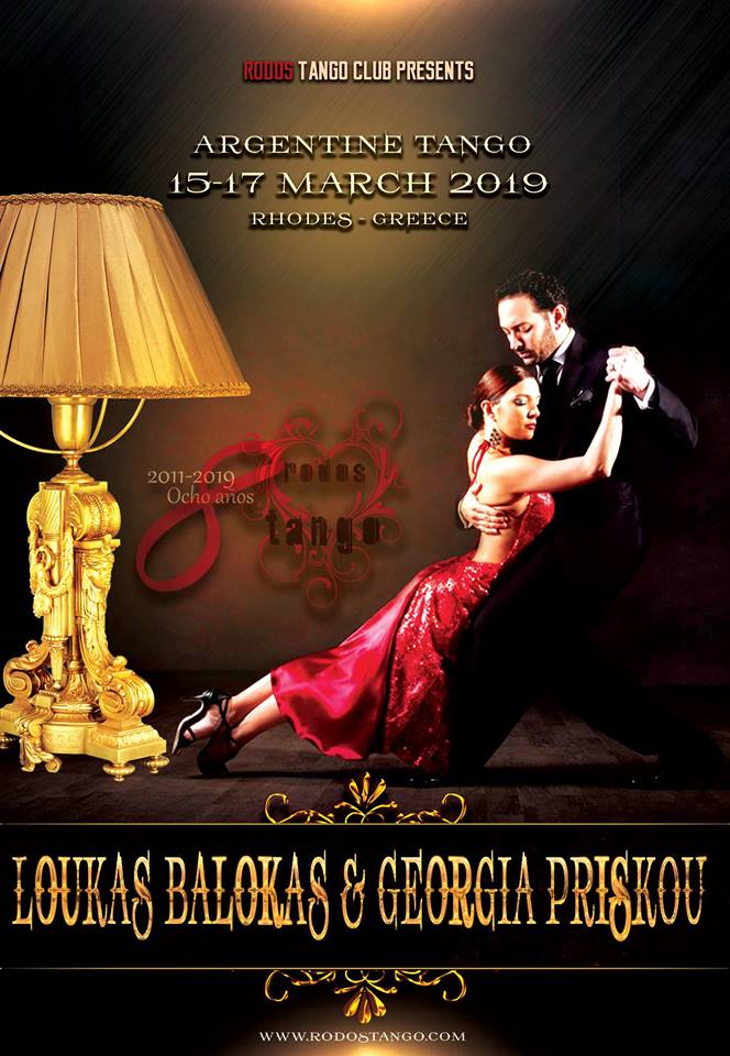 ღ Rodos Tango - Workshop Loukas Balokas & Georgia Priskou 15-17 March 2019