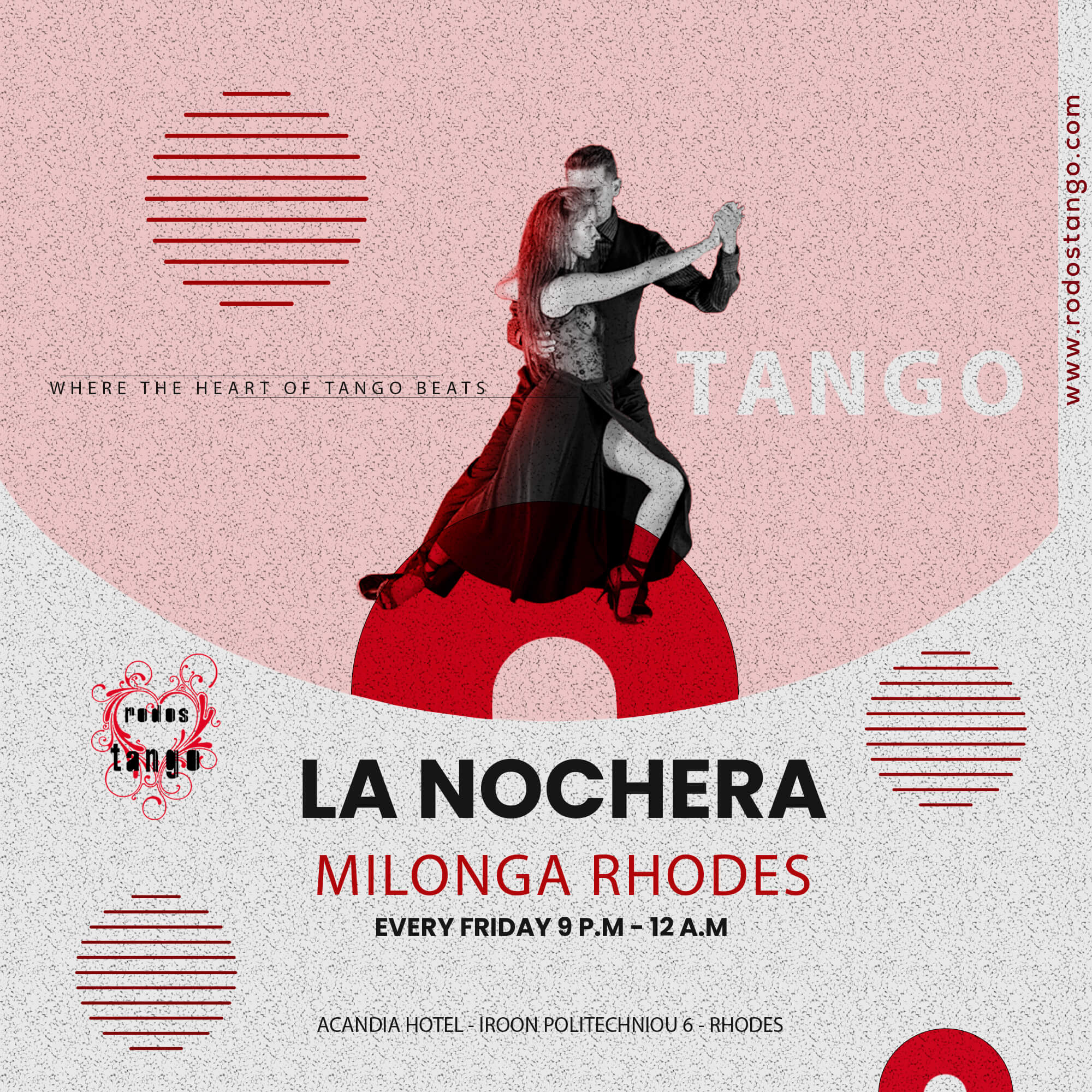 1.11.2024 Βραδιά αργεντίνικου τάνγκο Milonga "La Nochera" Tango in Rhodes 