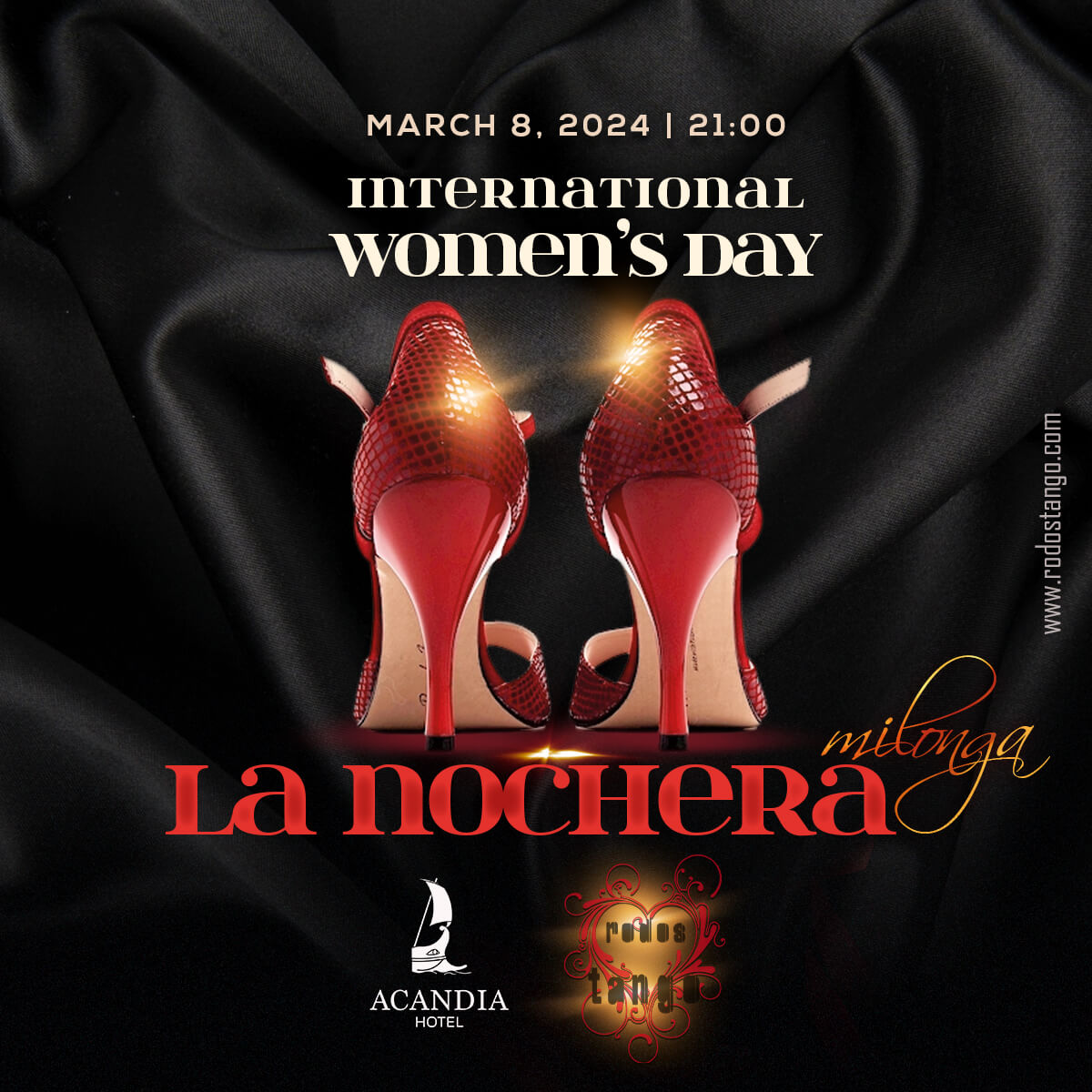 8.3.2024 Βραδιά αργεντίνικου τάνγκο Milonga "La Nochera" Tango in Rhodes 