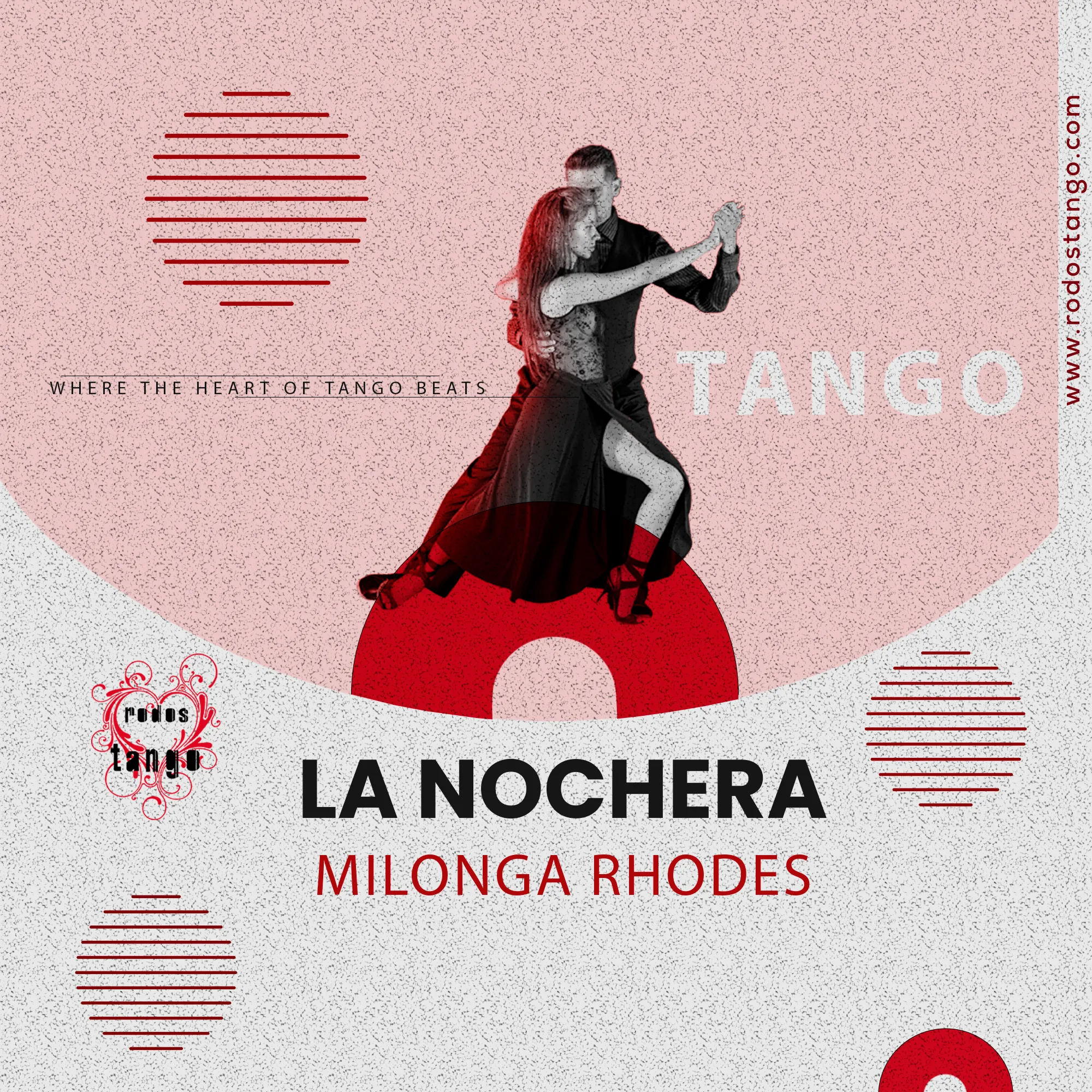10.10.2025 Βραδιά Αργεντίνικου Τάνγκο  Milonga 'La Nochera' στην Ρόδο
