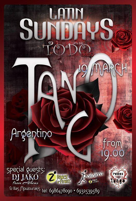 Latin Sunday TODO Tango argentino www.rodostango.com