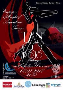 7.7.2017 Open Air MIlonga "Tango Rojo"  - Rhodes Marina 